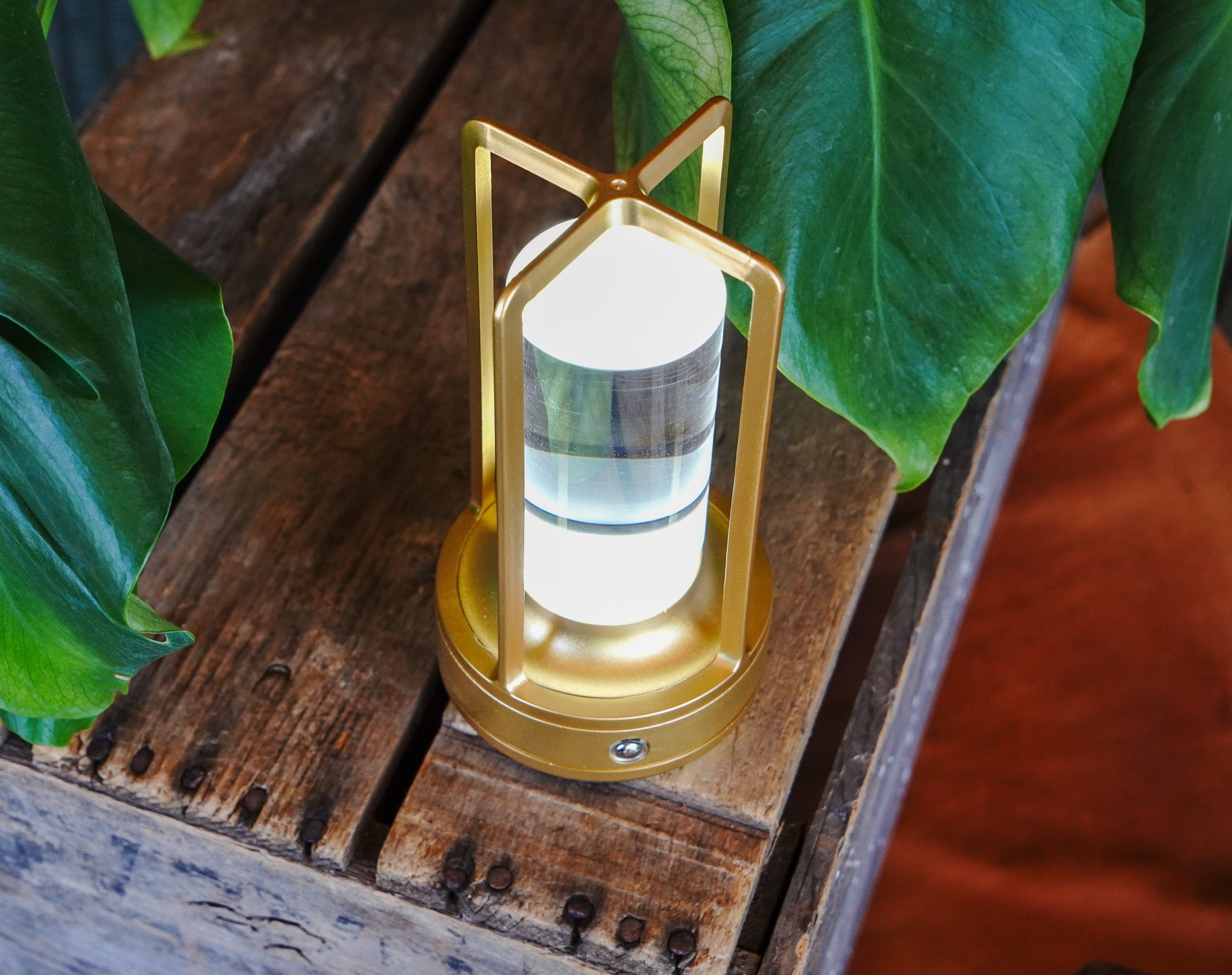 Sleek Modern Rechargeable Lantern