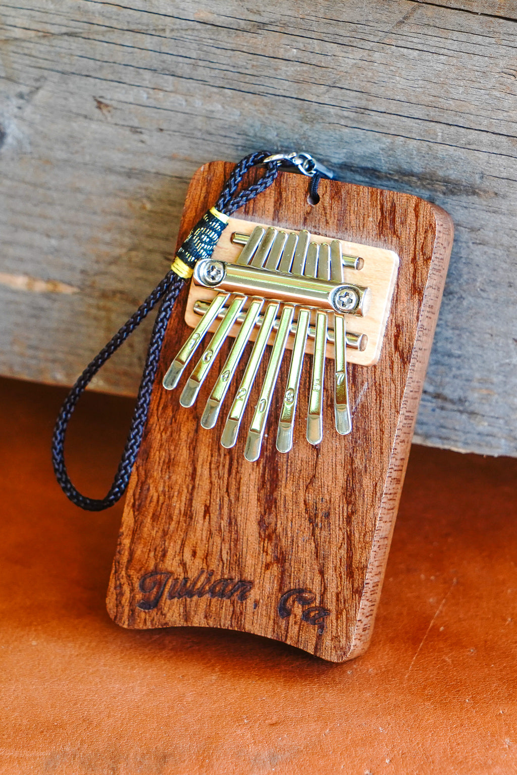 Mini Kalimba Thumb Piano Keychain