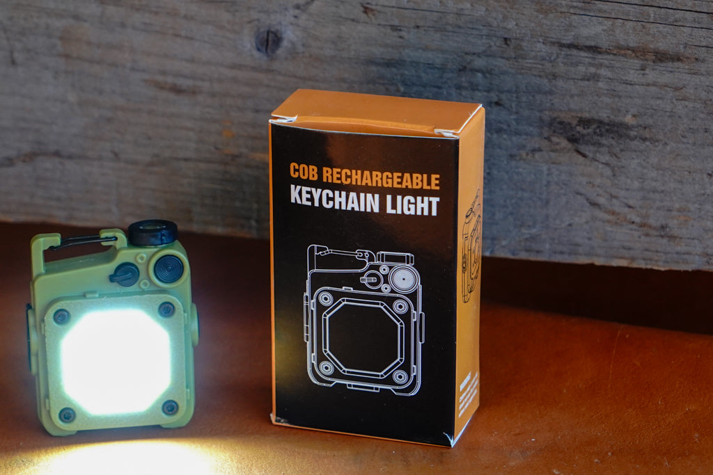 Multi-Use Cob Outdoorsman Keychain Light