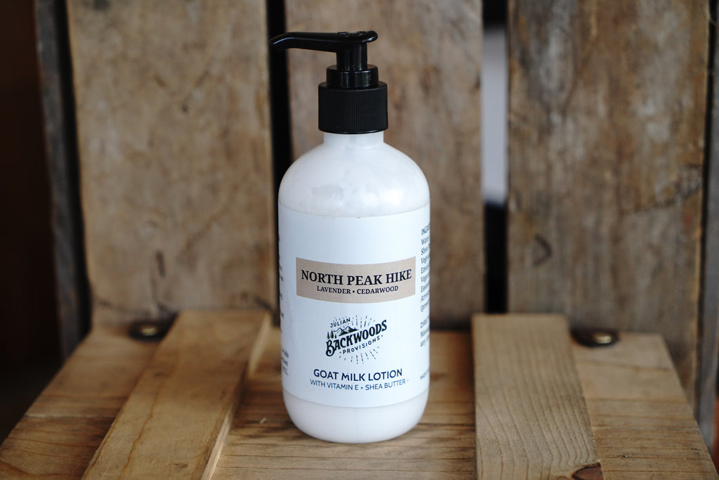 Backwoods Provisions Goat Milk Lotion - North Peak Hike