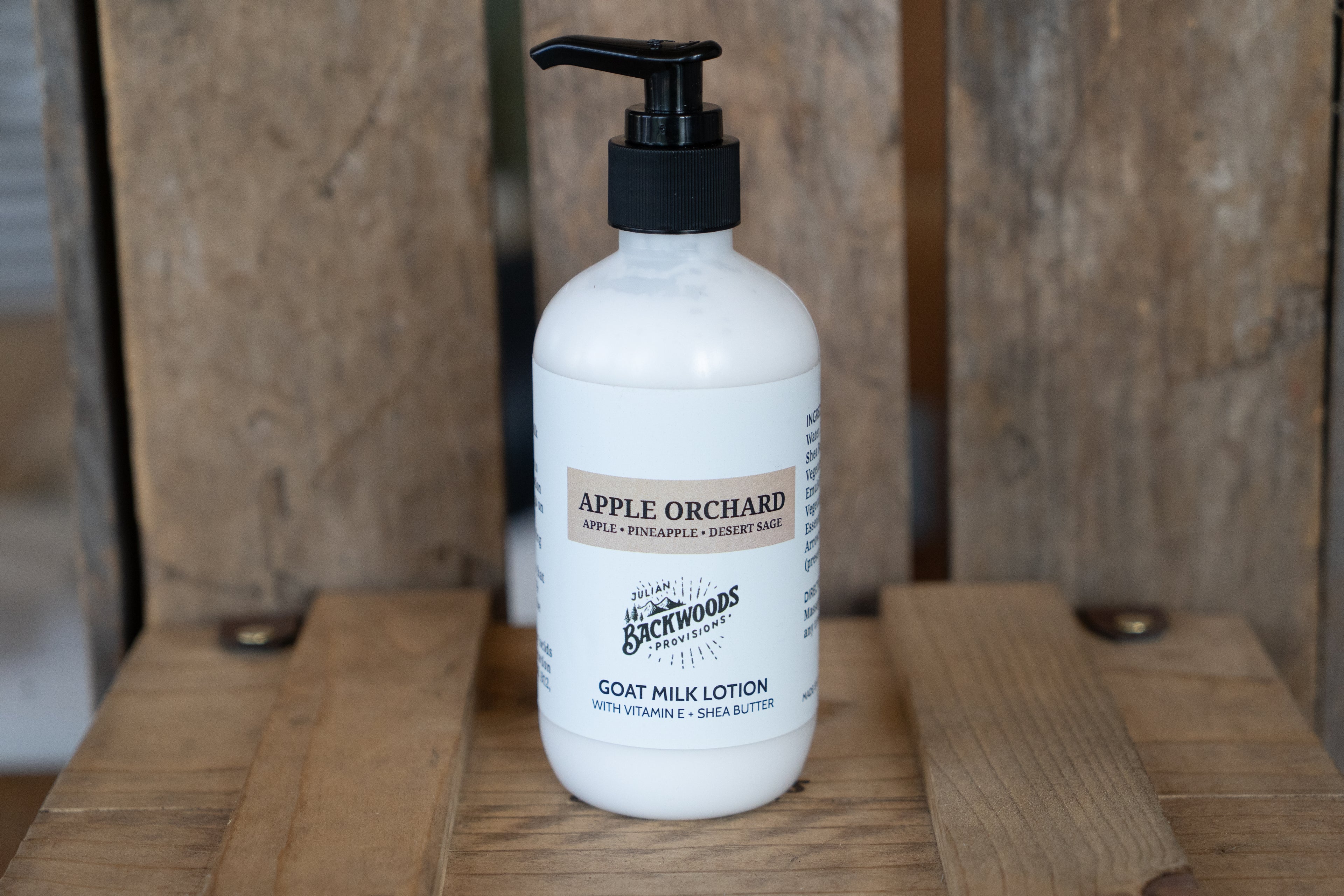 Backwoods Provisions Handmade Hydrating Goat Milk Lotion - Apple Orchard