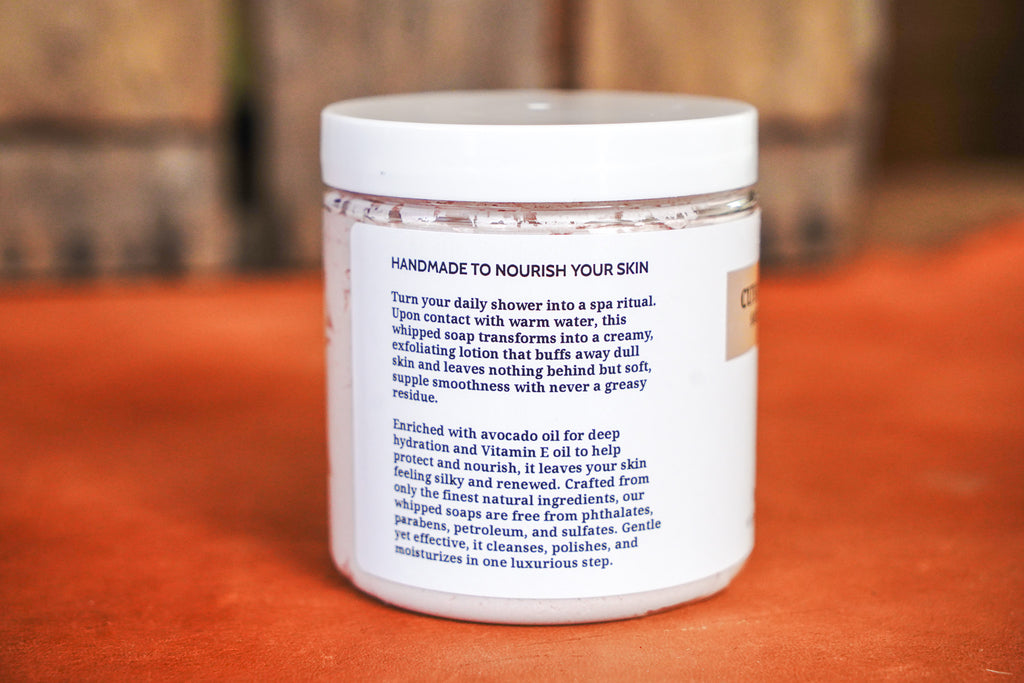 Backwoods Provisions Creamy and Nourishing Whipped Soap - Cuyamaca Meadow