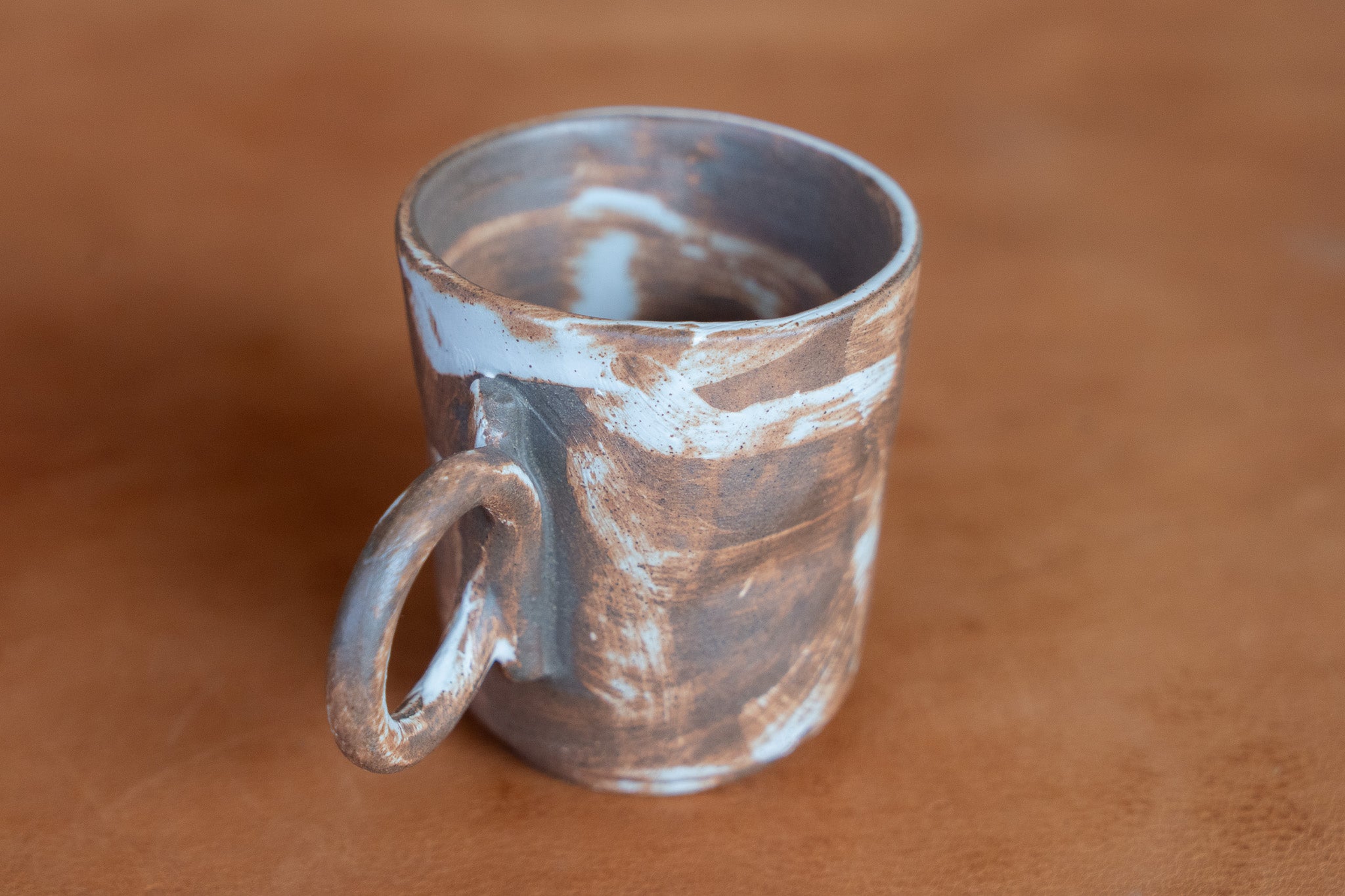 Rustic Artisan Brushstroke Mug