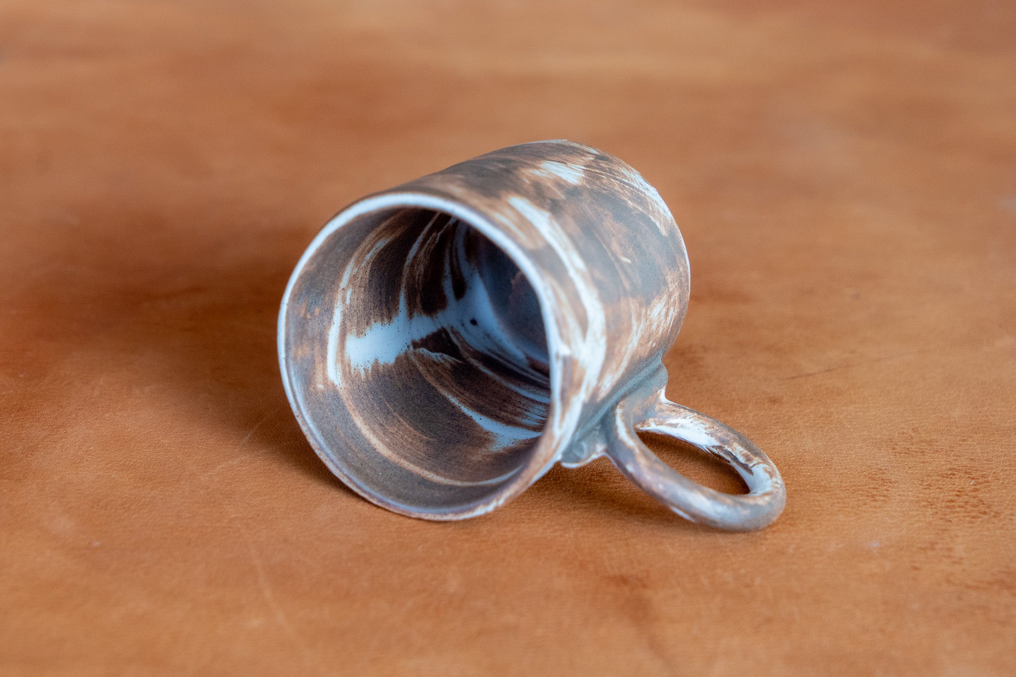 Rustic Artisan Brushstroke Mug