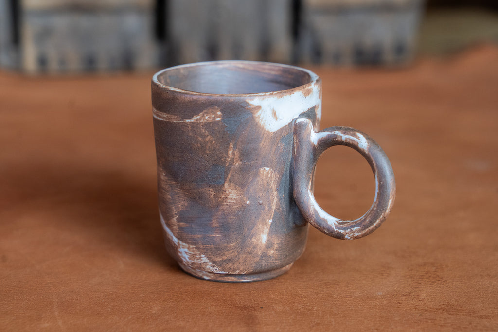 Rustic Artisan Brushstroke Mug