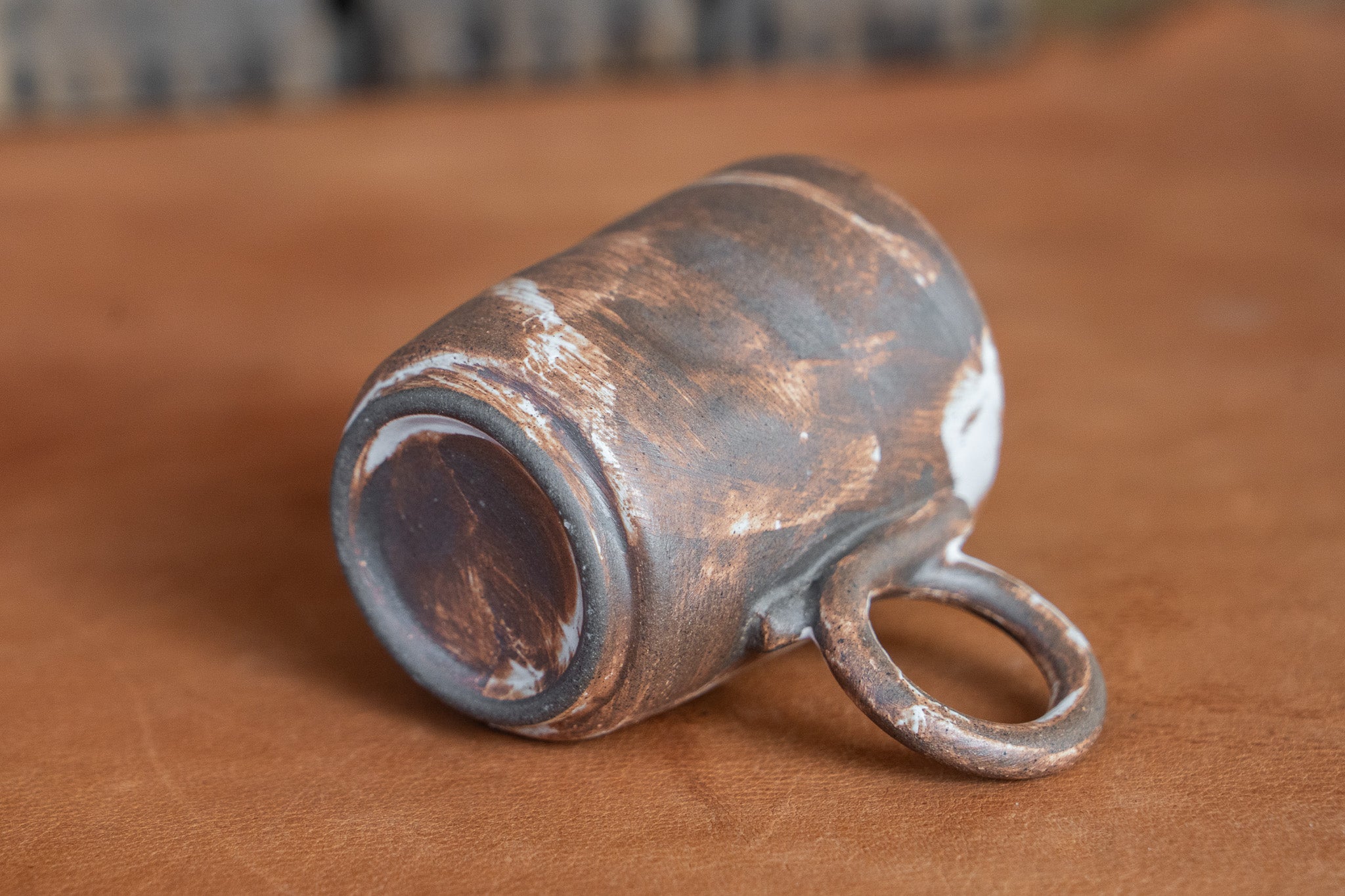 Rustic Artisan Brushstroke Mug