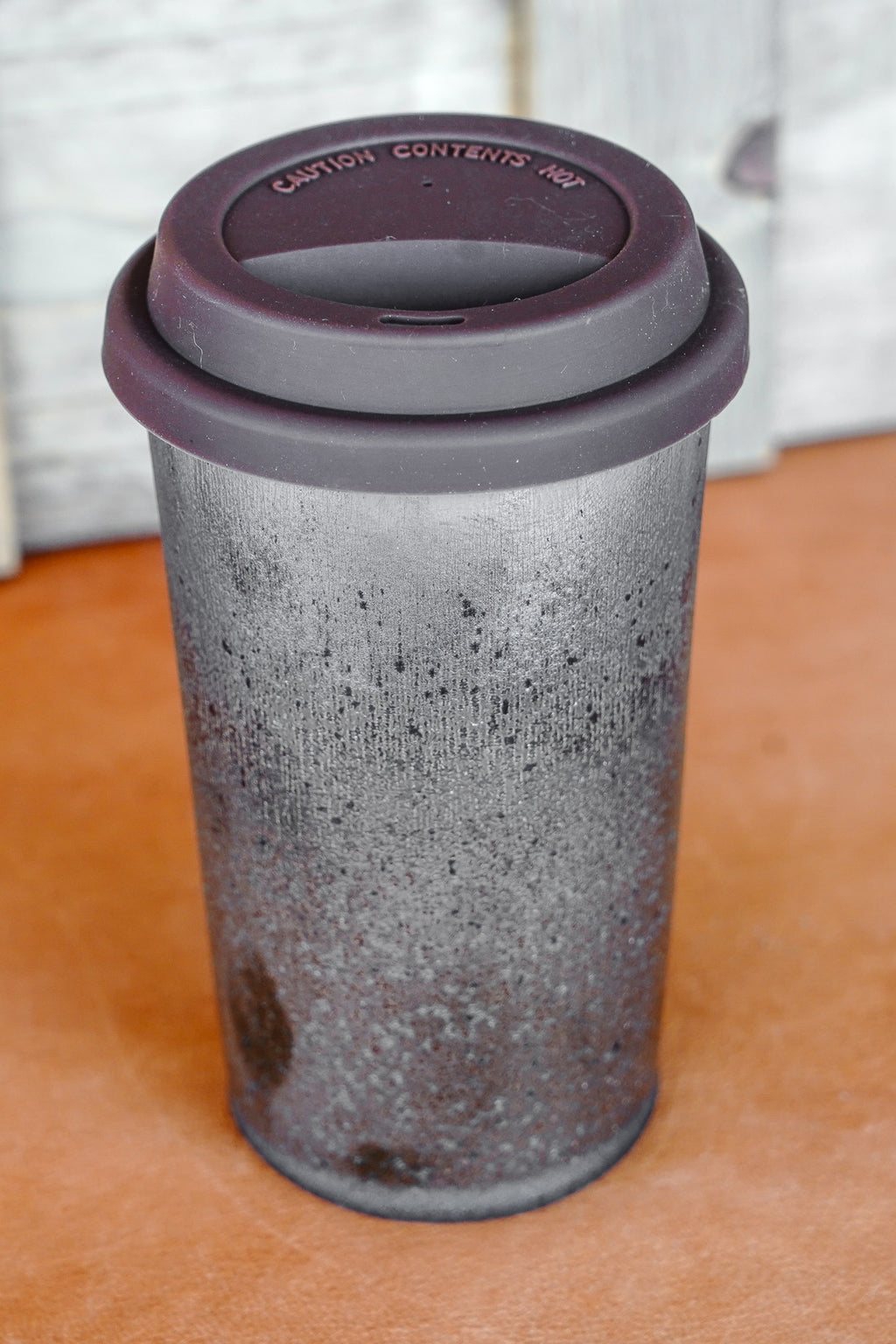 Industrial Travel Cup with Silicone Lid