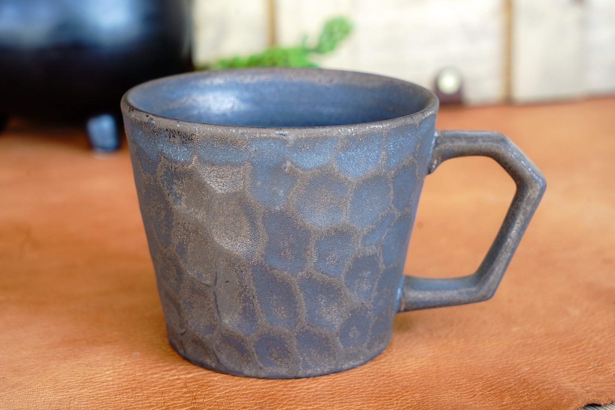 Industrial Matte Handmade Textured Mug