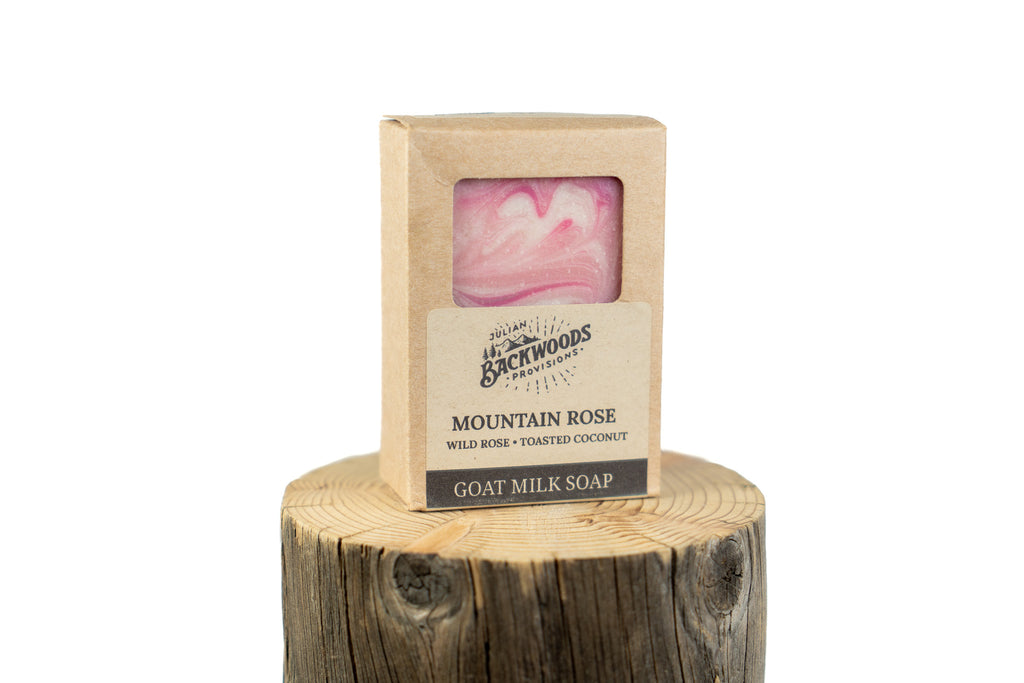 Backwoods Provisions Small Batch Nourishing Goat Milk Soap - Mountain Rose
