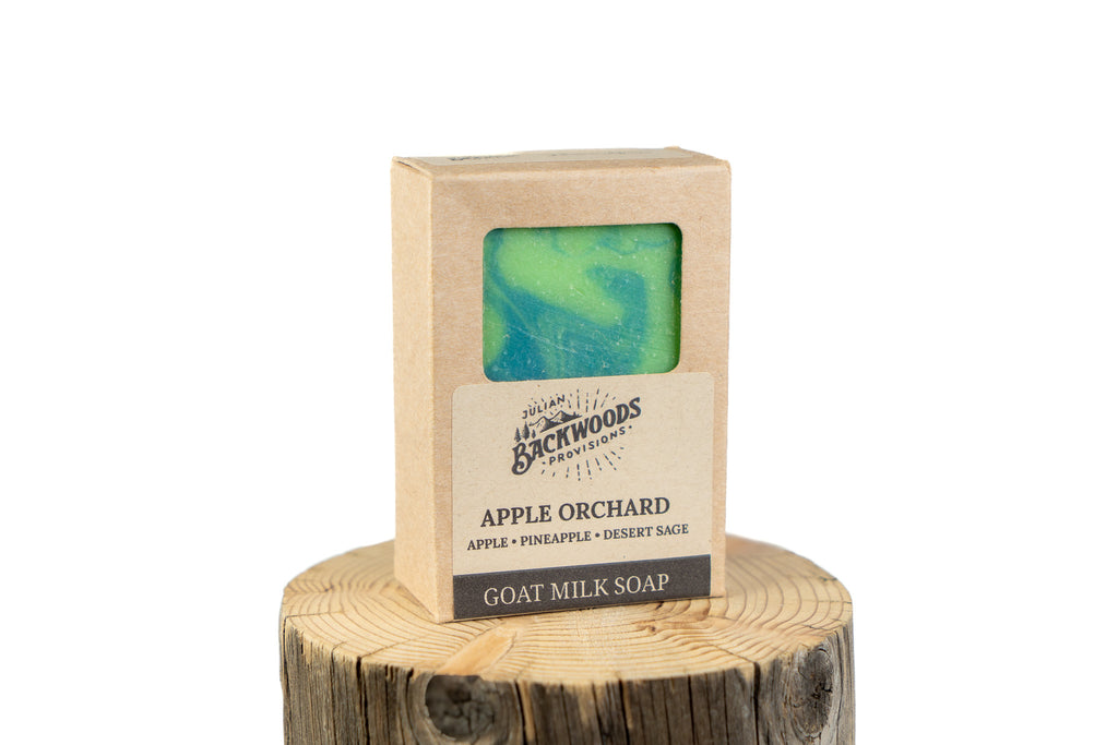 Backwoods Provisions Handcrafted Creamy Goat Milk Soap - Apple Orchard