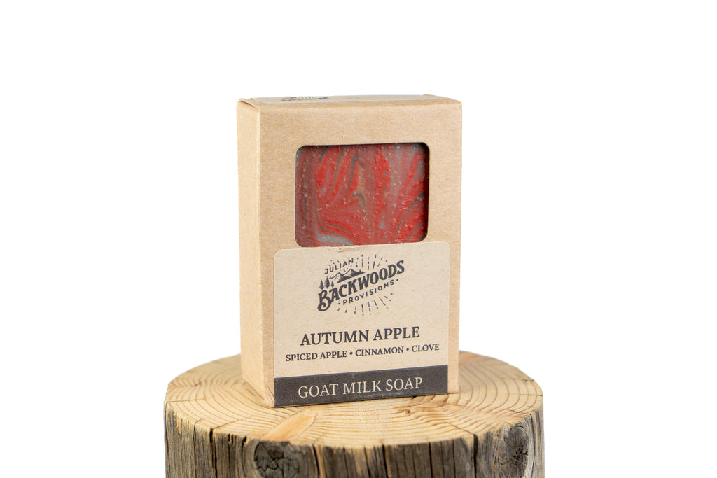 Backwoods Provisions Small Batch Lathering Goat Milk Soap - Autumn Apple