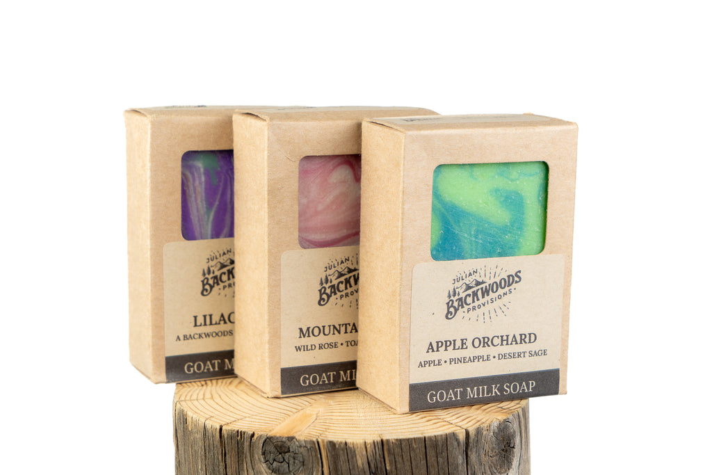 Backwoods Provisions Handcrafted Creamy Goat Milk Soap - Apple Orchard