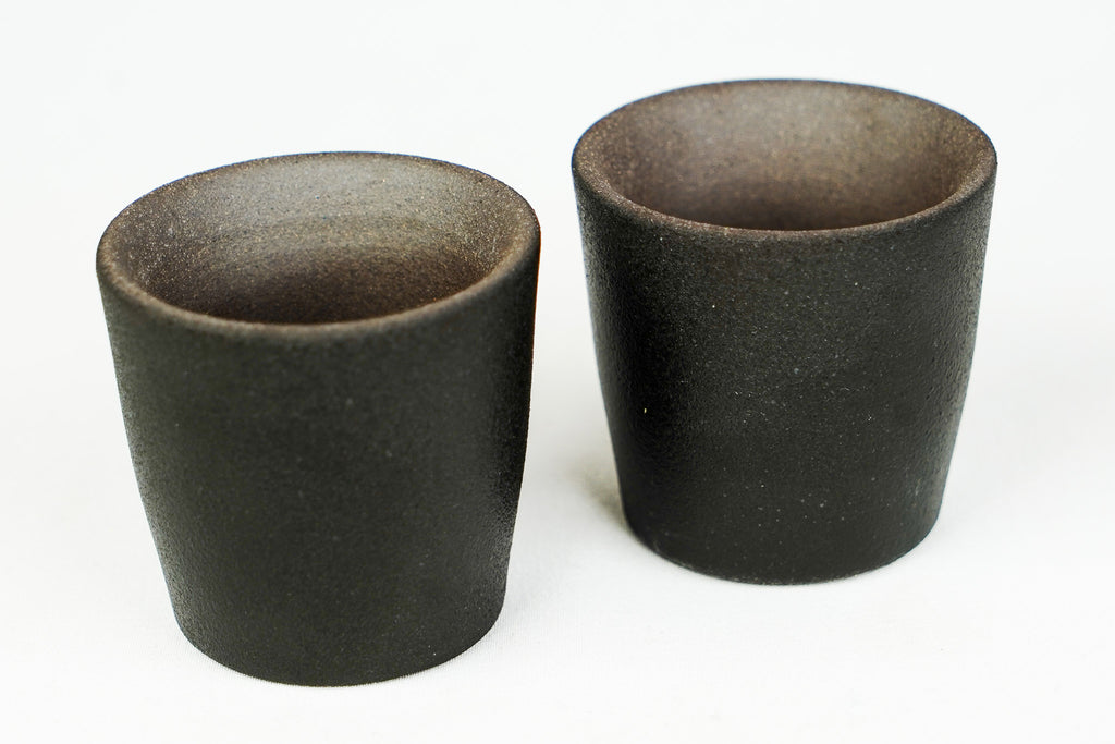 Sleek Matte Stoneware Shot Glasses