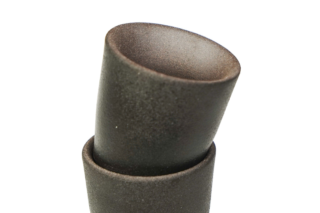Sleek Matte Stoneware Shot Glasses