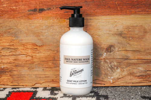 Backwoods Provisions Goat Milk Lotion - Fall Nature Walk