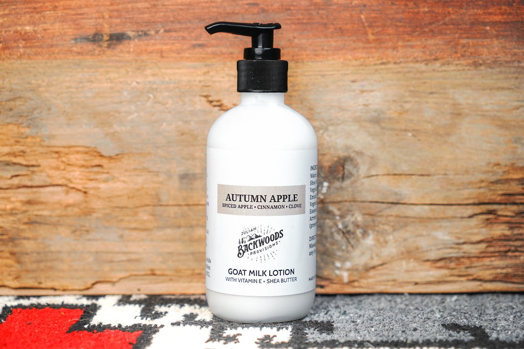 Backwoods Provisions Rich Creamy Goat Milk Lotion - Autumn Apple