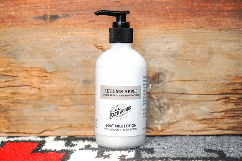 Backwoods Provisions Goat Milk Lotion - Autumn Apple