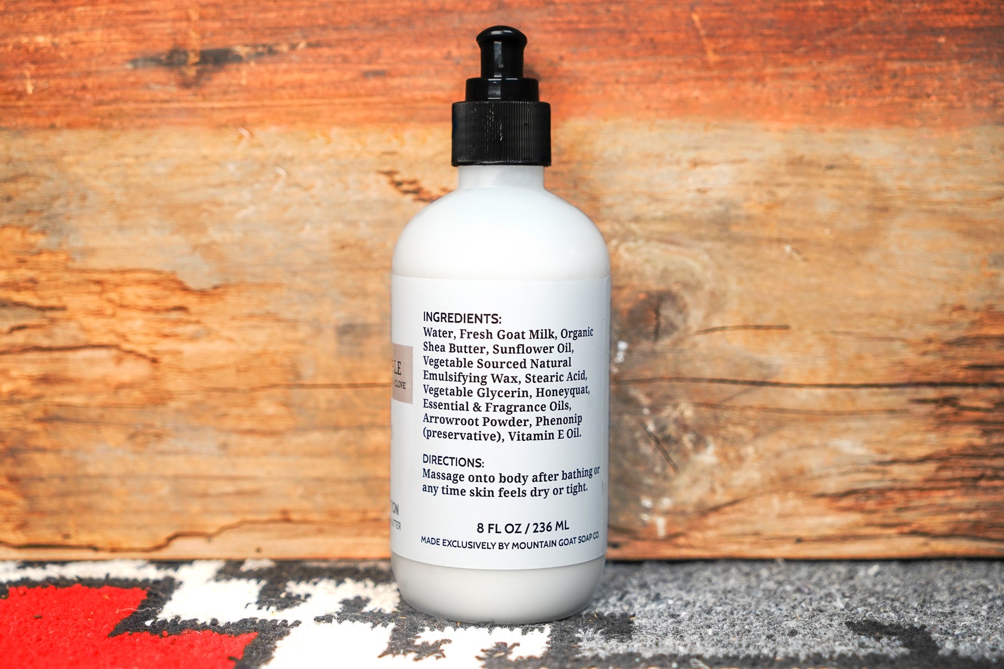 Backwoods Provisions Rich Creamy Goat Milk Lotion - Autumn Apple
