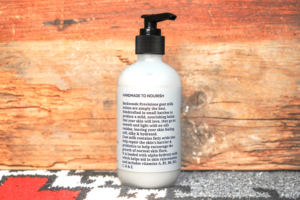 Backwoods Provisions Rich Creamy Goat Milk Lotion - Autumn Apple