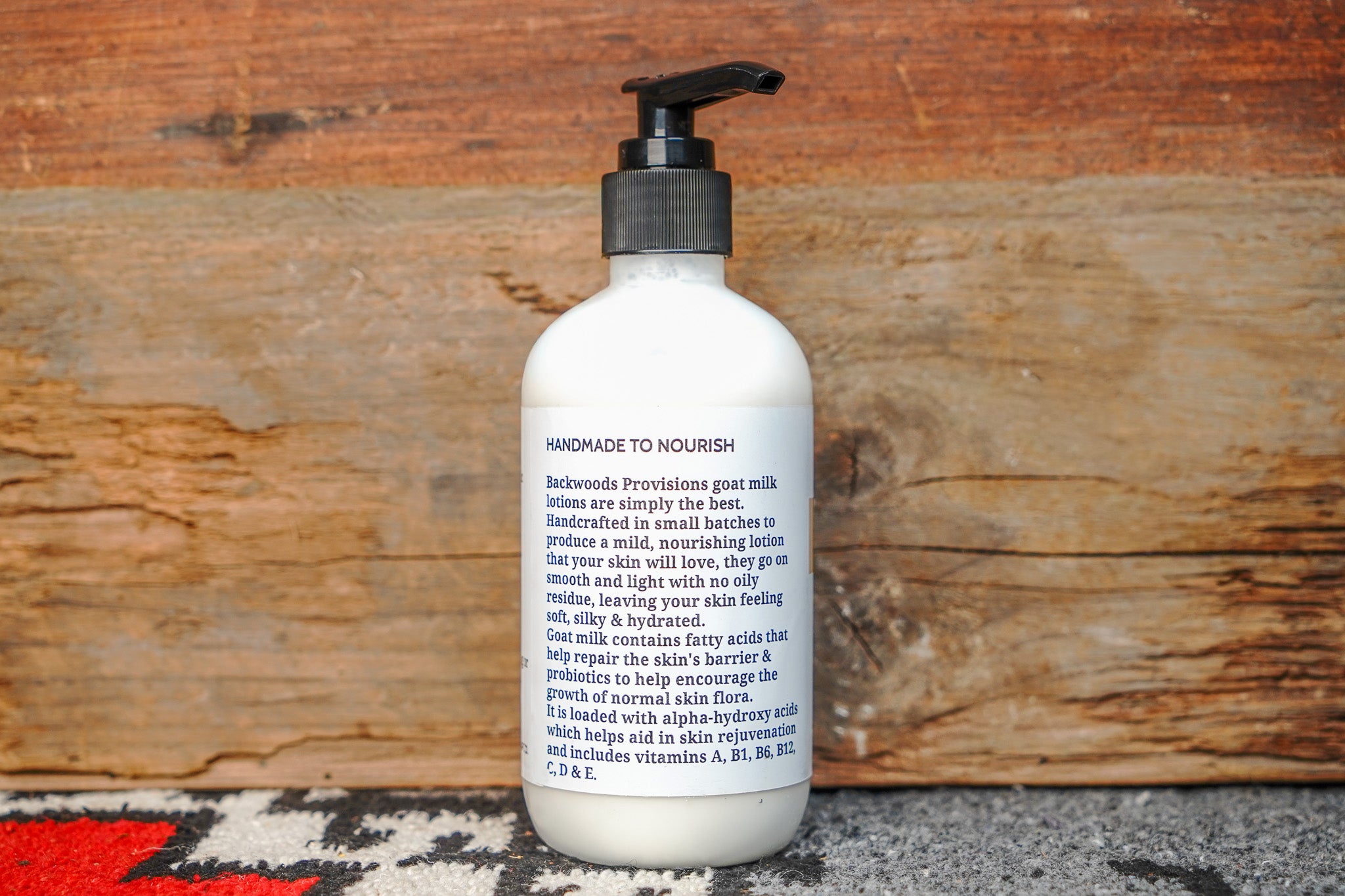 Backwoods Provisions Handcrafted Softening Goat Milk Lotion - Harvest Moon