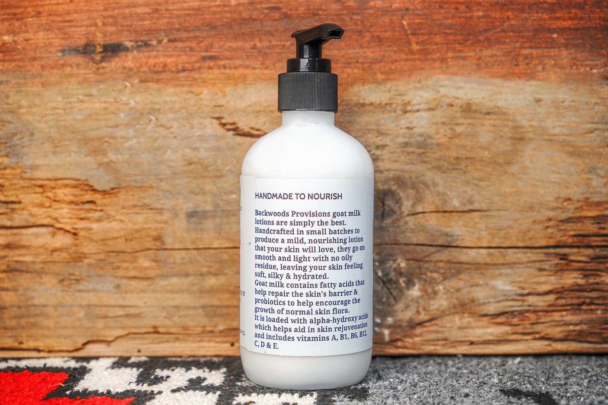 Backwoods Provisions Silky and Hydrating Goat Milk Lotion - Laguna Lodge