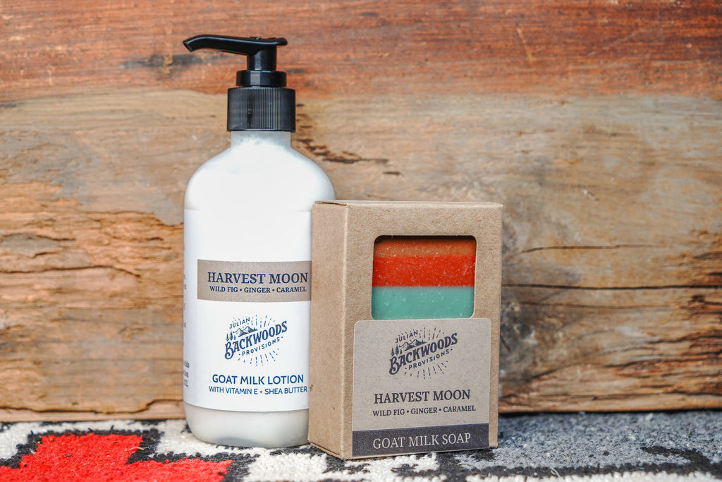 Backwoods Provisions Handcrafted Softening Goat Milk Lotion - Harvest Moon