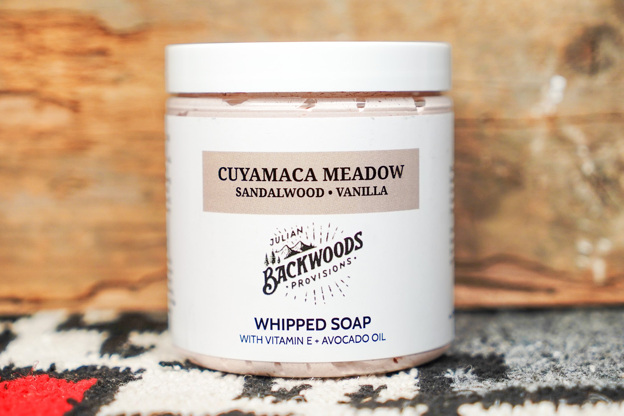 Backwoods Provisions Creamy and Nourishing Whipped Soap - Cuyamaca Meadow