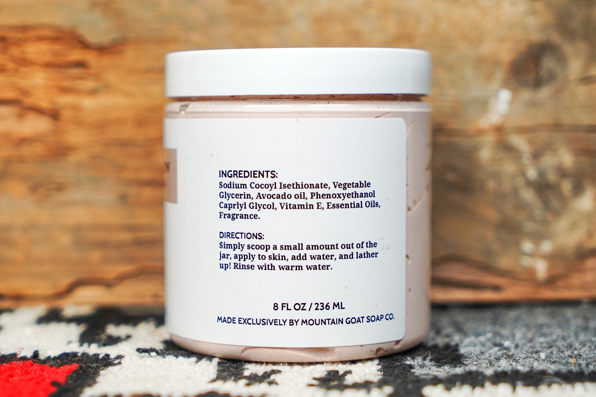 Backwoods Provisions Creamy and Nourishing Whipped Soap - Cuyamaca Meadow