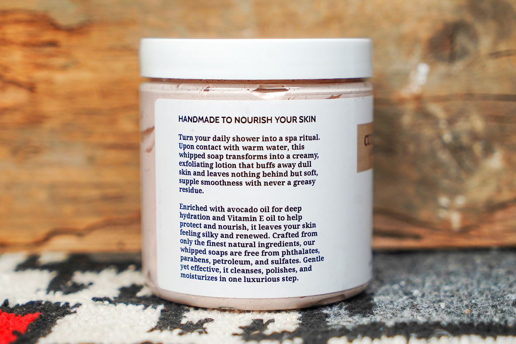 Backwoods Provisions Creamy and Nourishing Whipped Soap - Cuyamaca Meadow