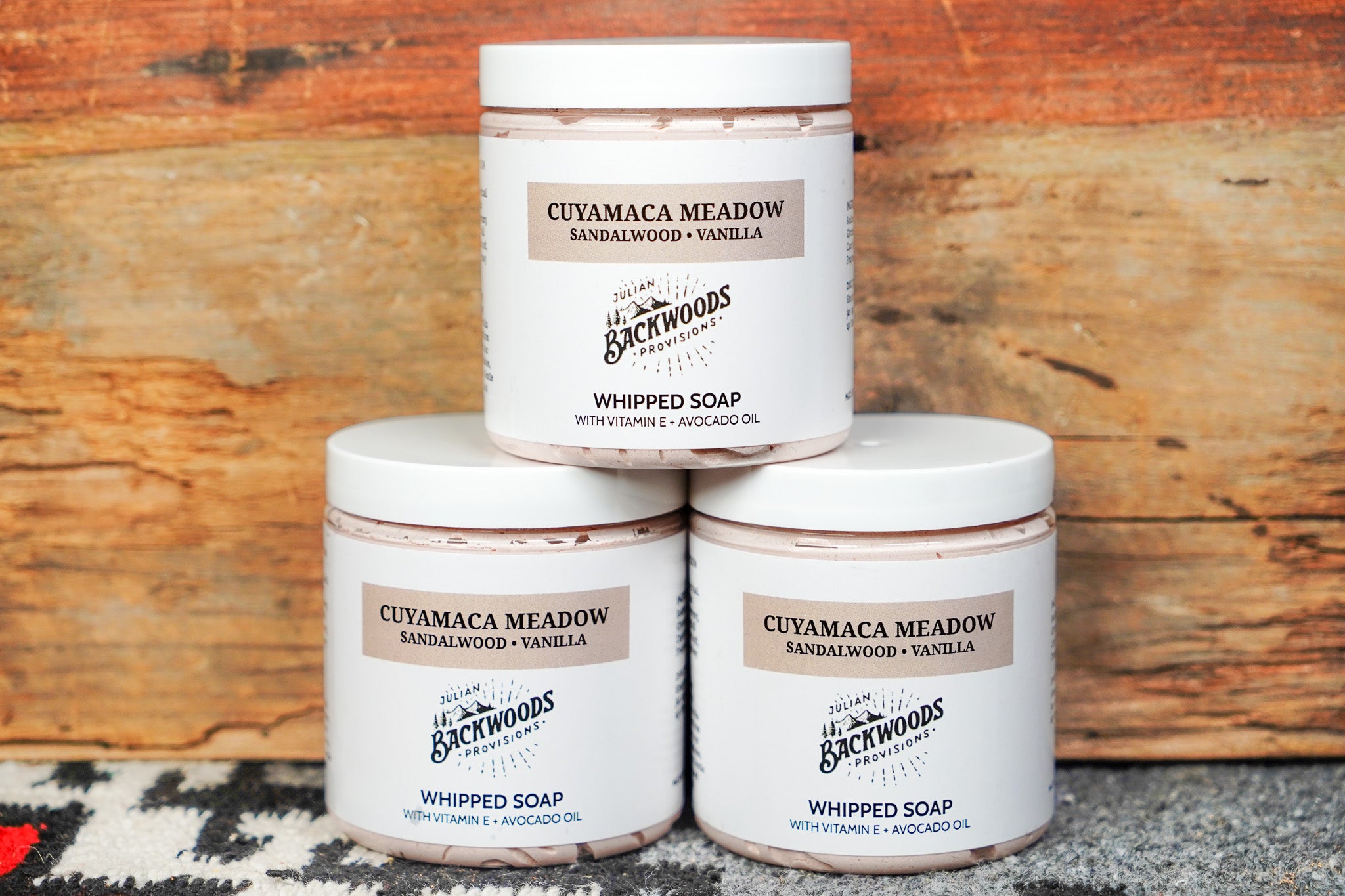 Backwoods Provisions Creamy and Nourishing Whipped Soap - Cuyamaca Meadow