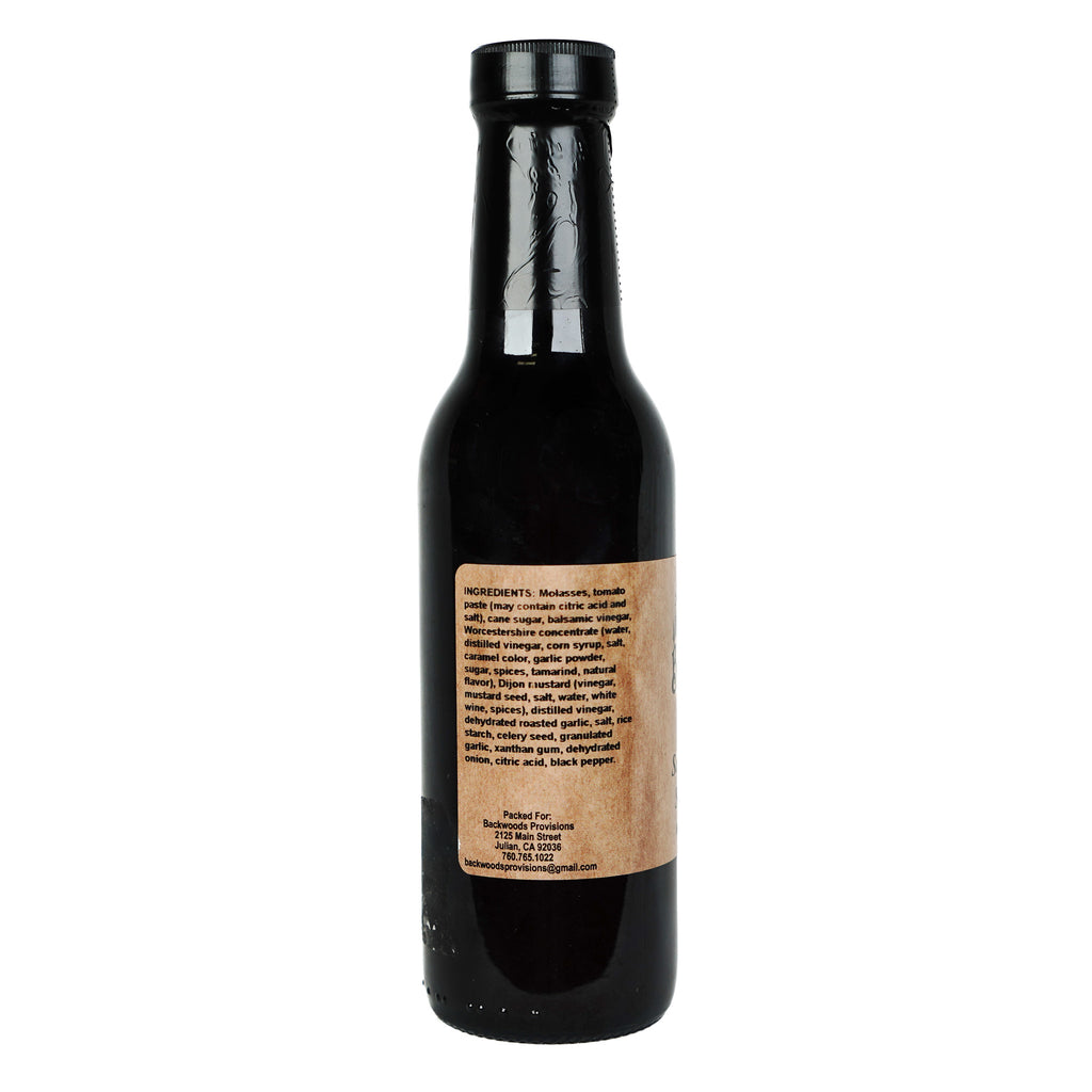 Backwoods Provisions Savory Sirloin Steak Sauce