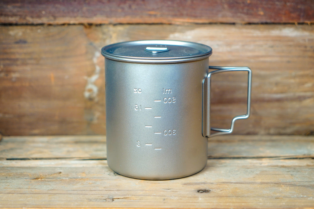 Trail Measure Mug - Large Stainless Steel Camp Cup