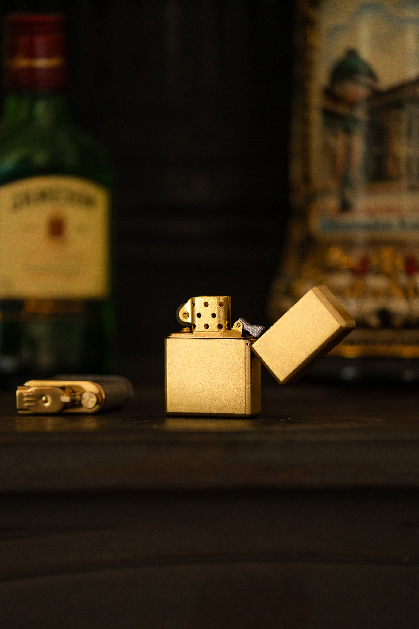 Classic Brass Flame Lighter