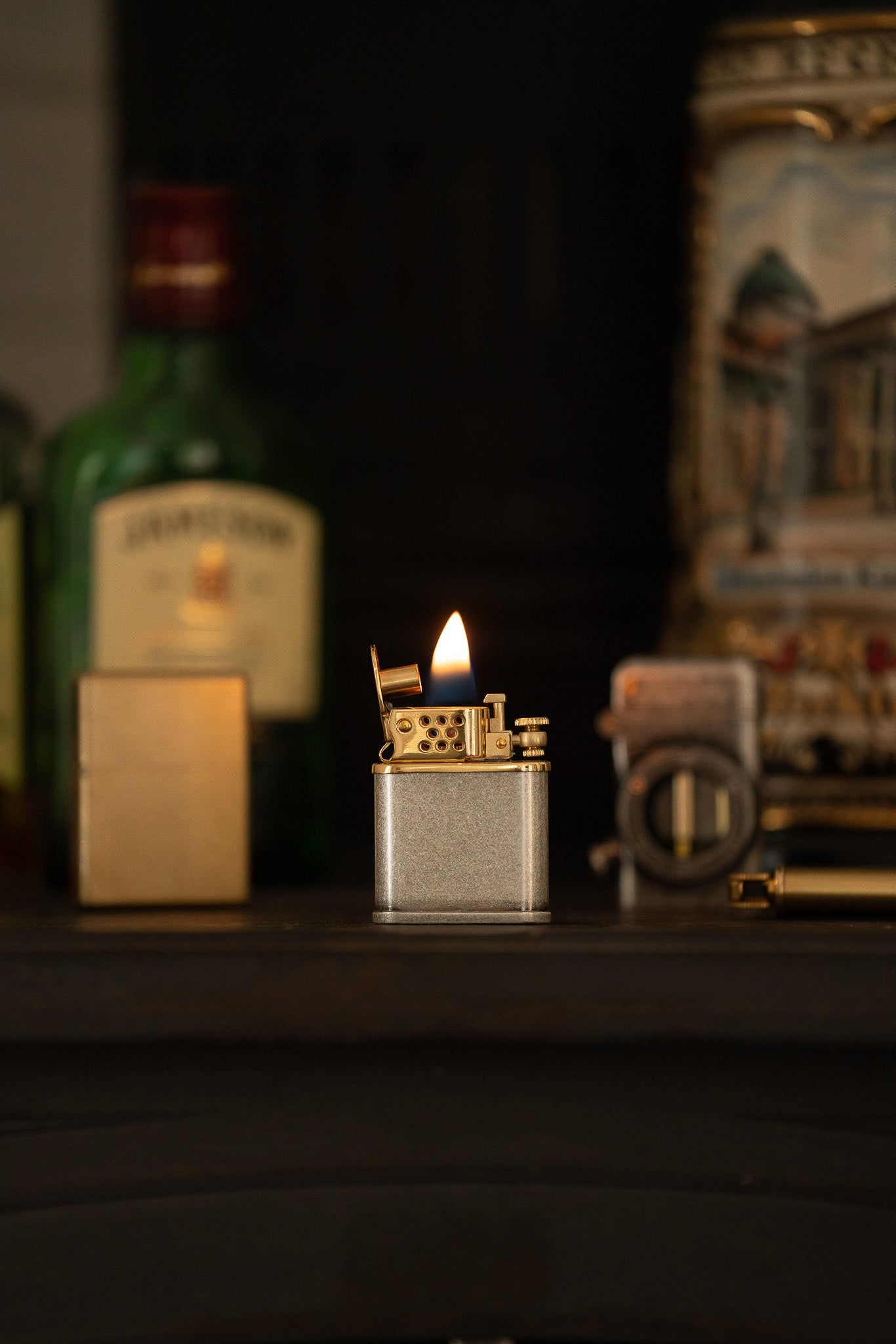 Vintage Brass Trench Lighter