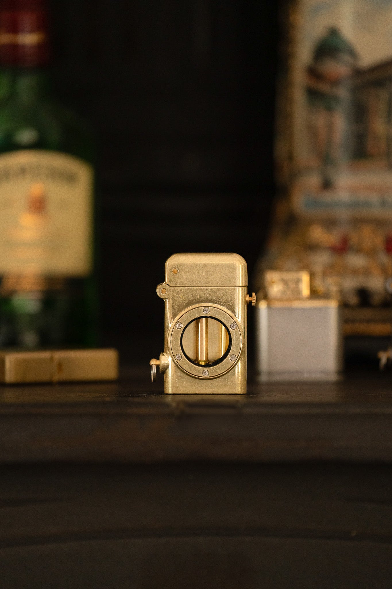 Brass Porthole Flame Lighter