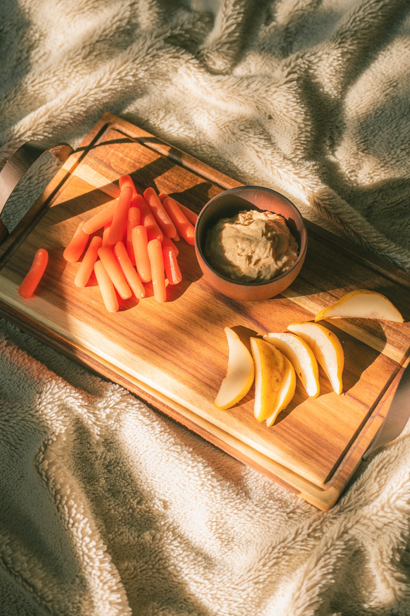 The Homestead Charcuterie Board with Leather Handles