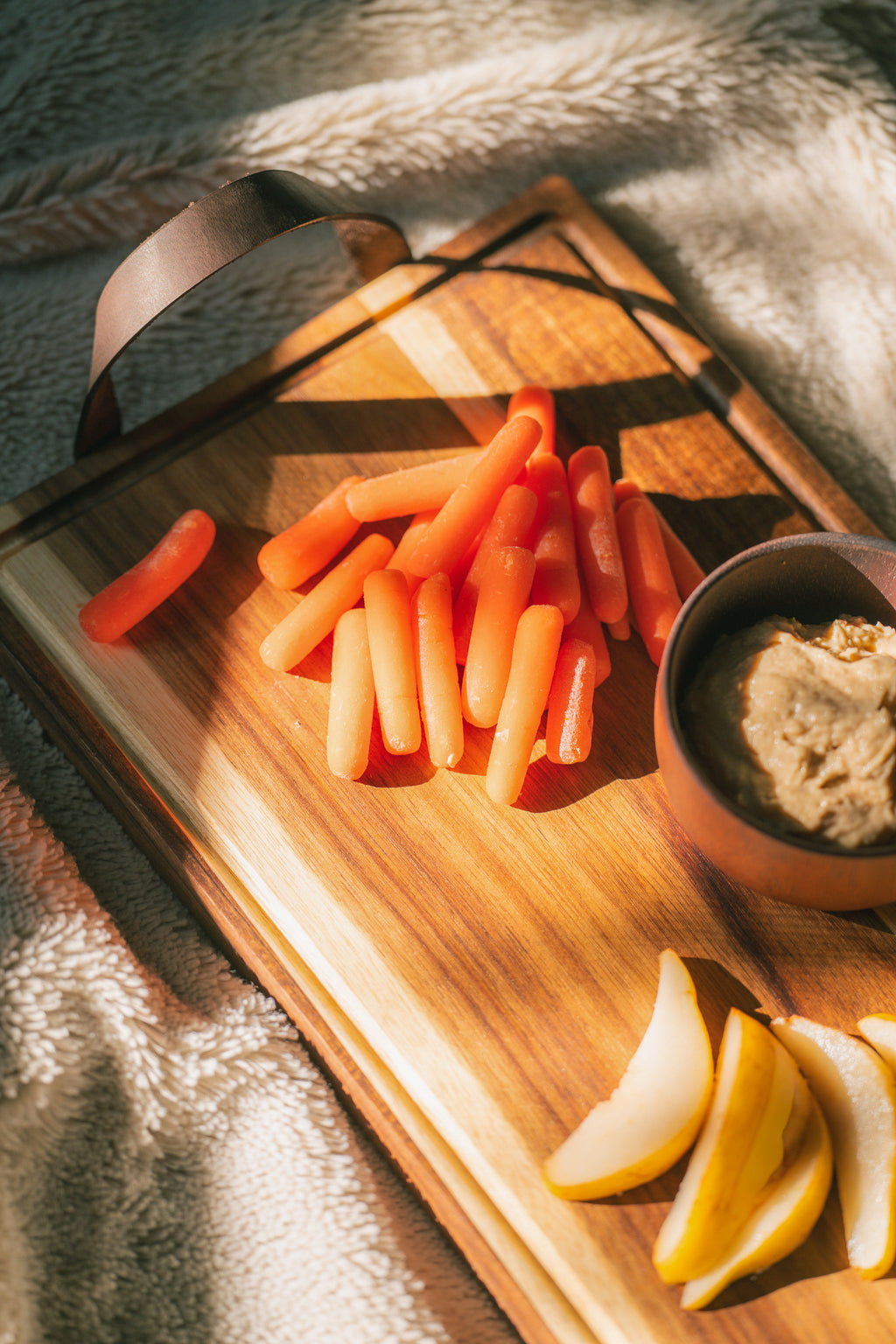 The Homestead Charcuterie Board with Leather Handles