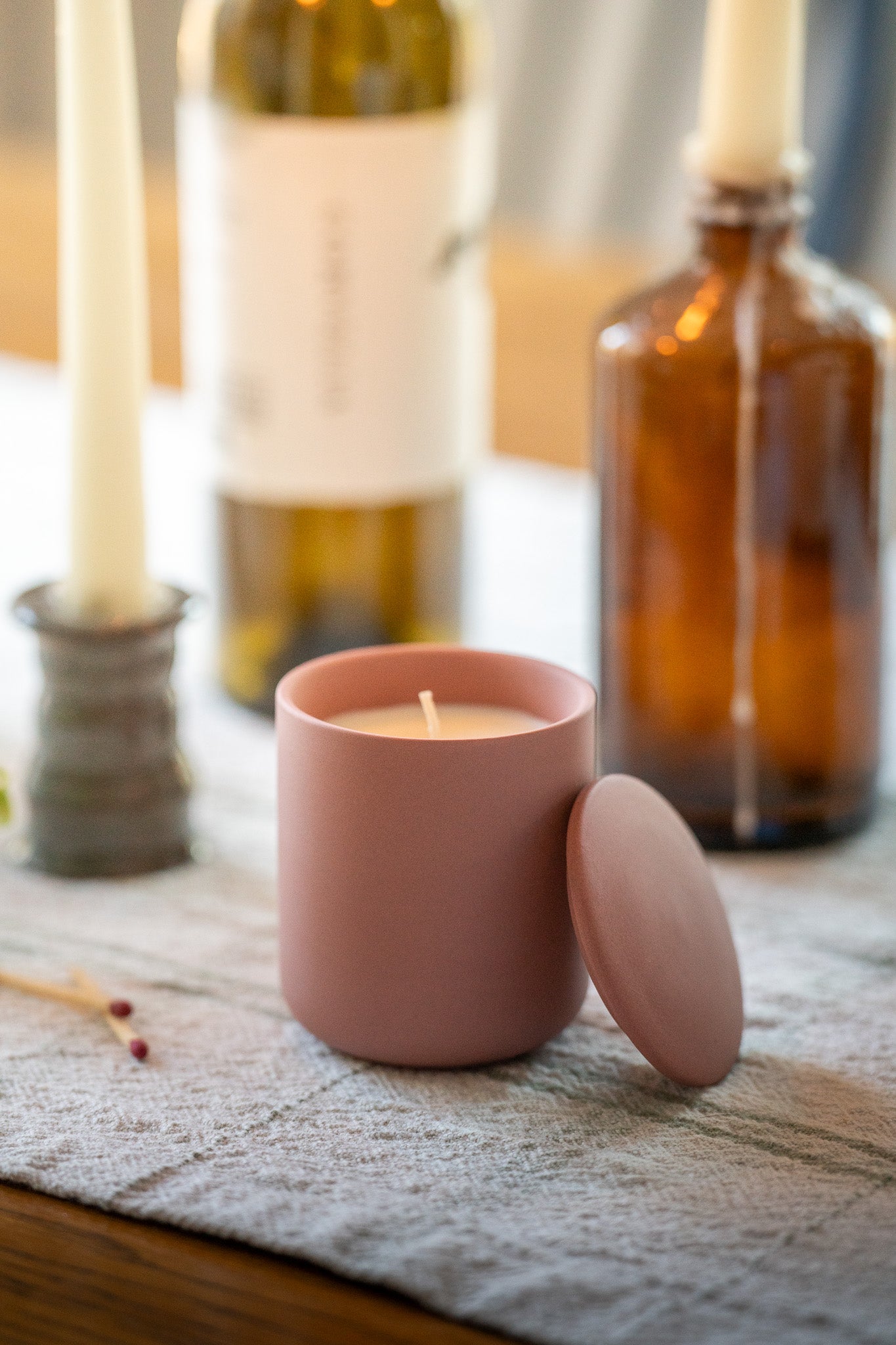 Cactus Flower Soy Candle