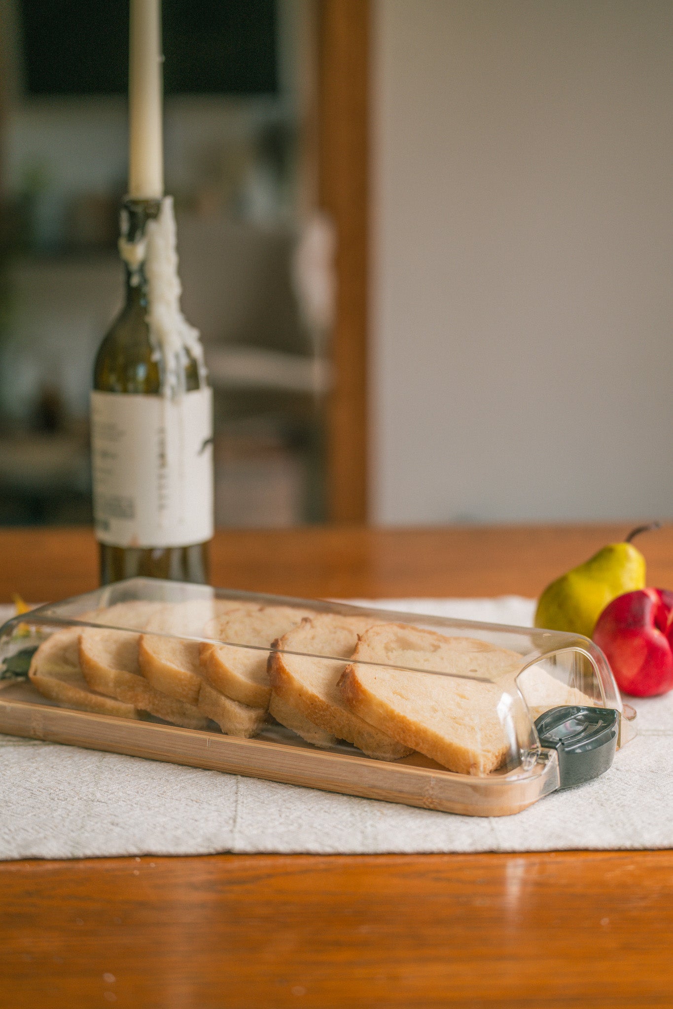Wood Serving Board with To Go Cover | Covered Cheese & Charcuterie Board