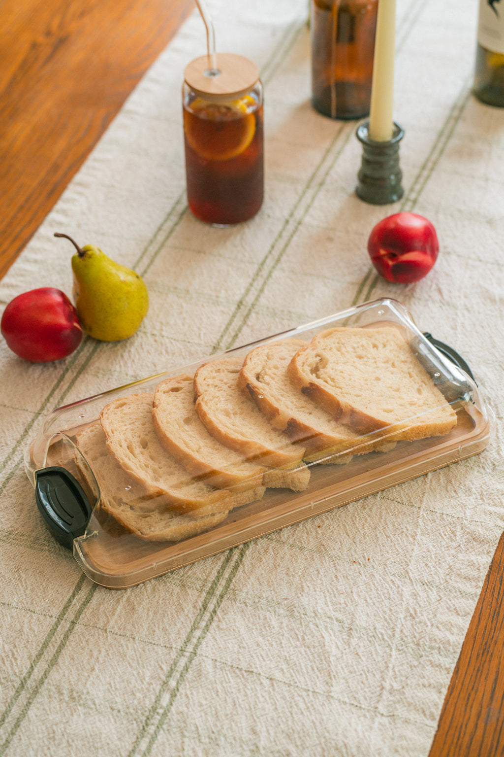 Wood Serving Board with To Go Cover | Covered Cheese & Charcuterie Board