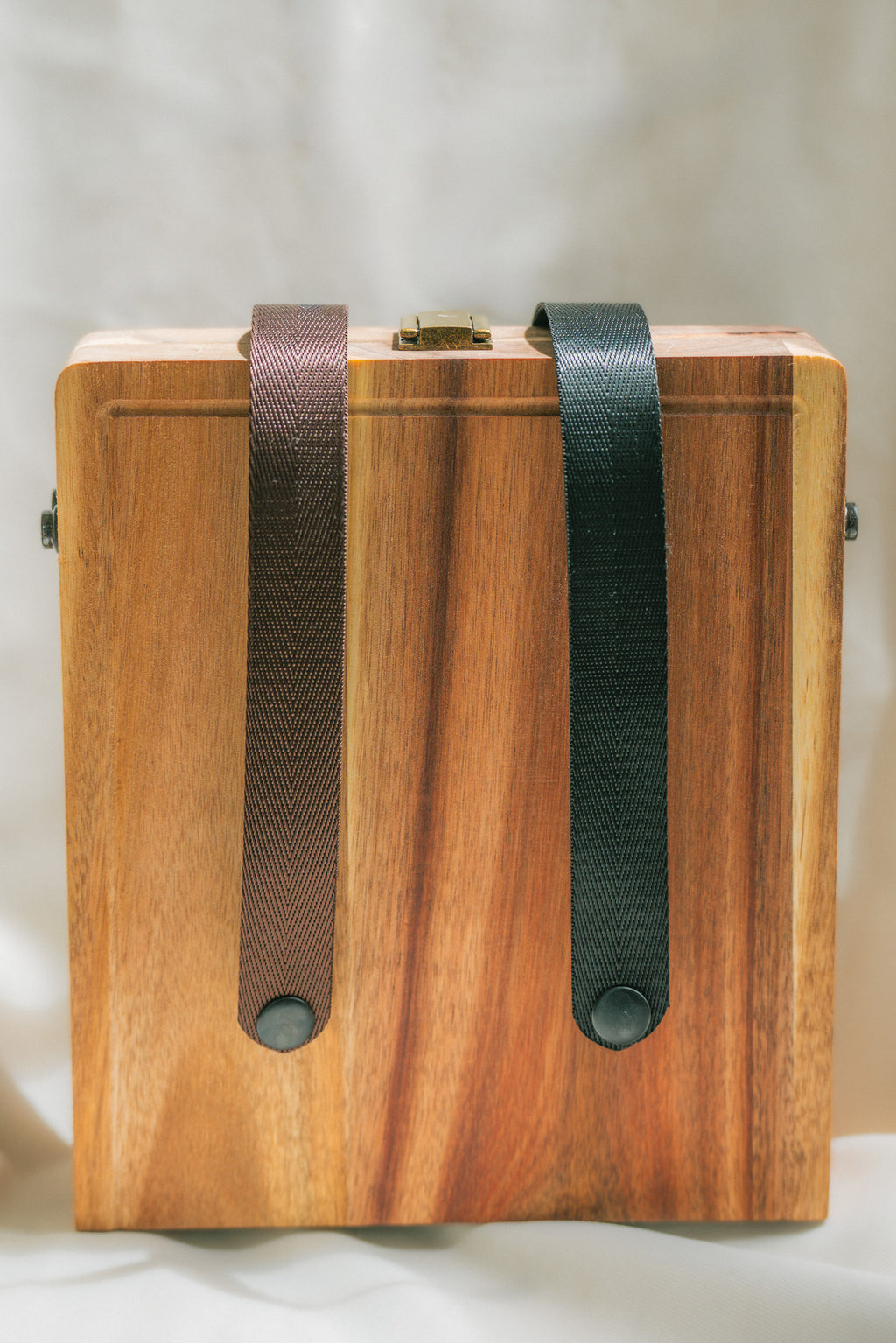 Acacia Folding Cheese Board with Webbing Handles