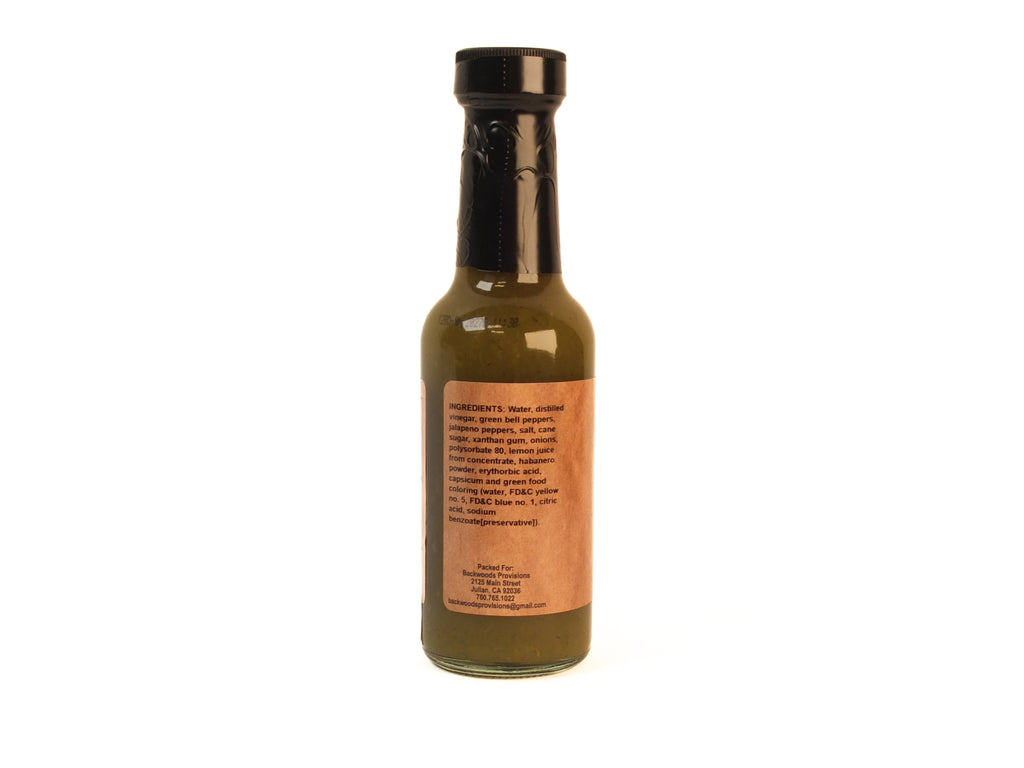 Backwoods Provisions Mean Jean Hot Sauce 5 oz.