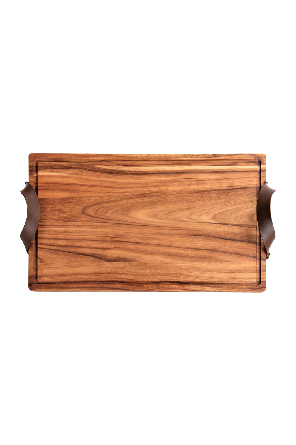 The Homestead Charcuterie Board with Leather Handles