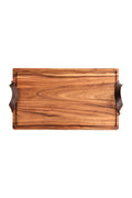 The Homestead Charcuterie Board with Leather Handles
