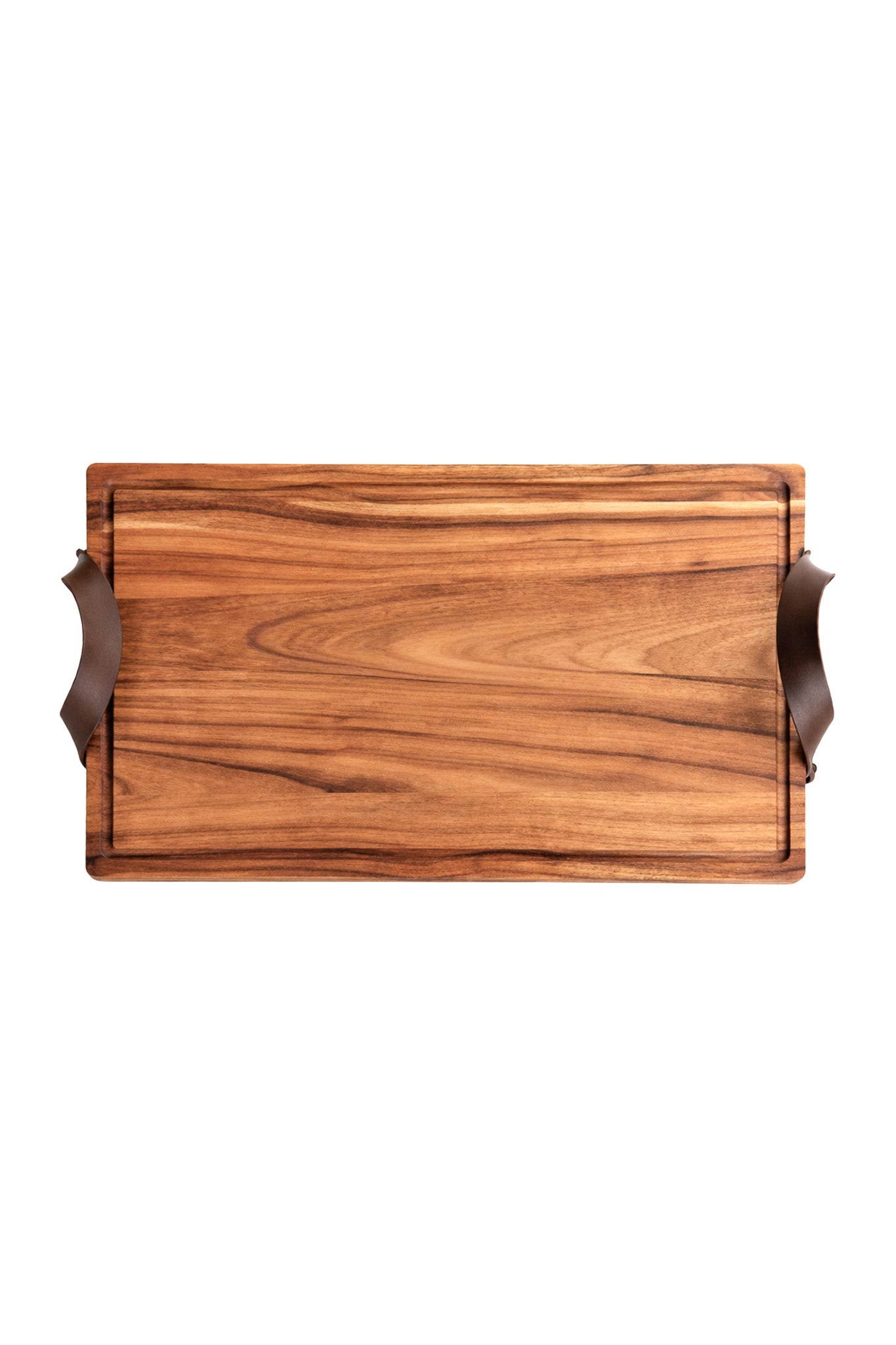 The Homestead Charcuterie Board with Leather Handles