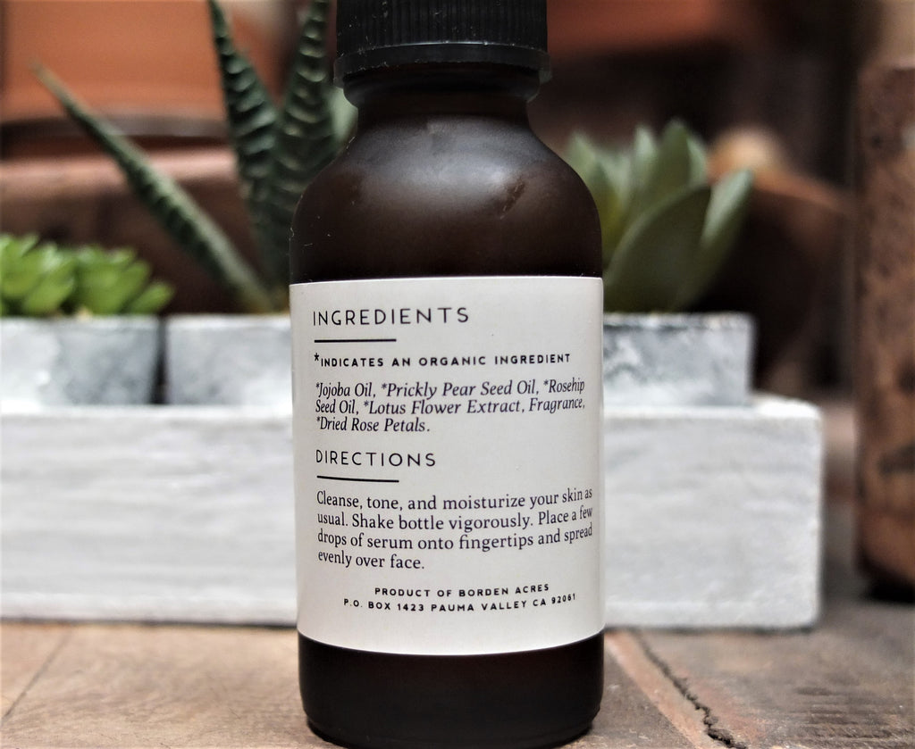 Backwoods Provisions Prickly Pear Facial Oil