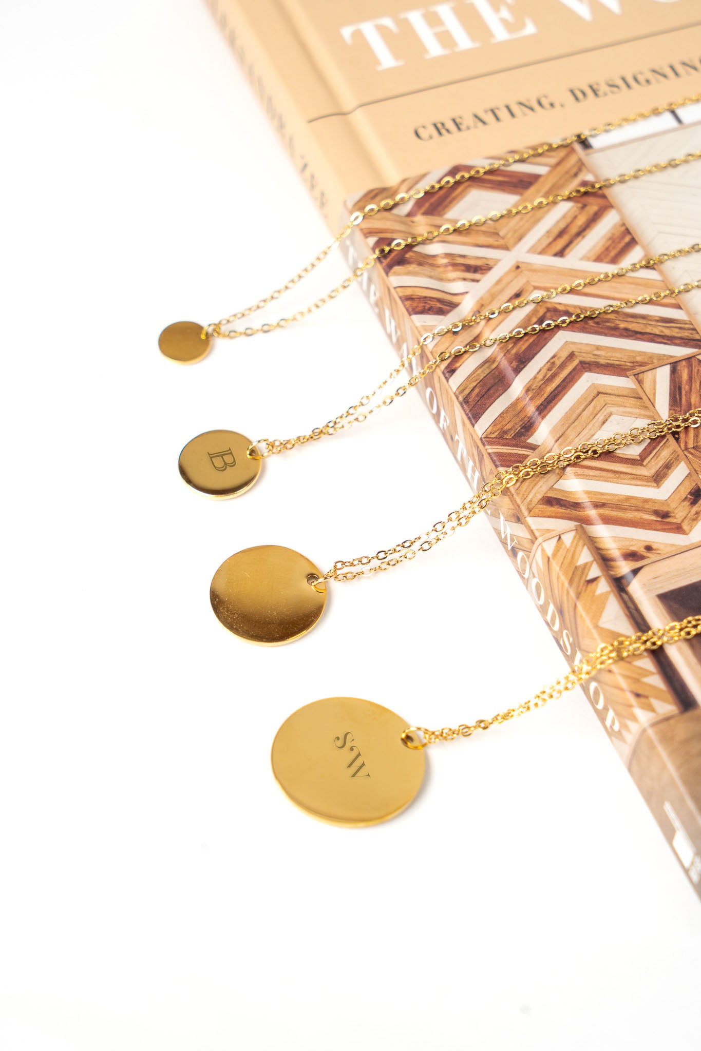 Dainty Gold Initial Necklace