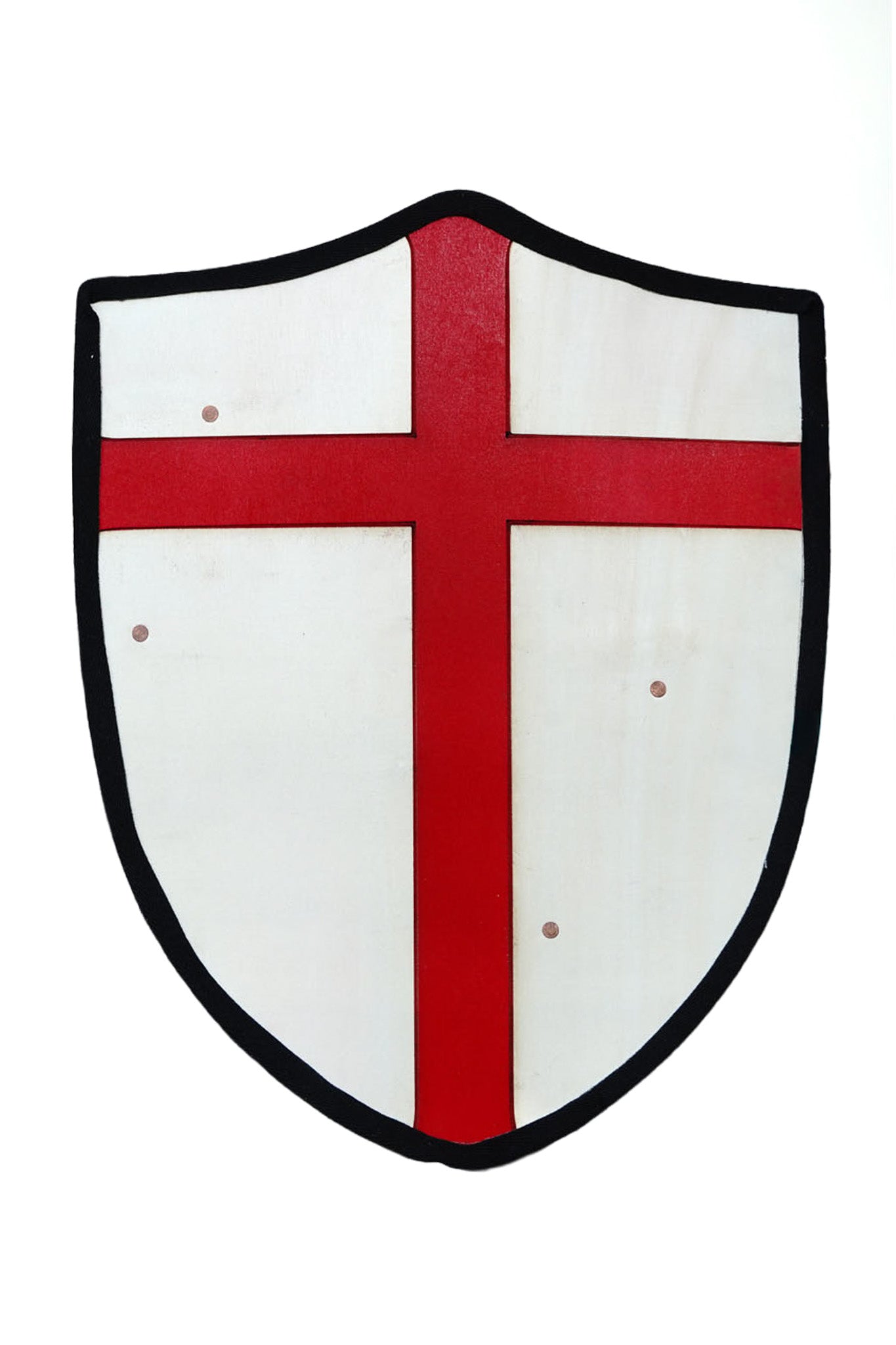 Handmade 18" Toy Medieval Heater Shield For Costume for Play or Wall Art