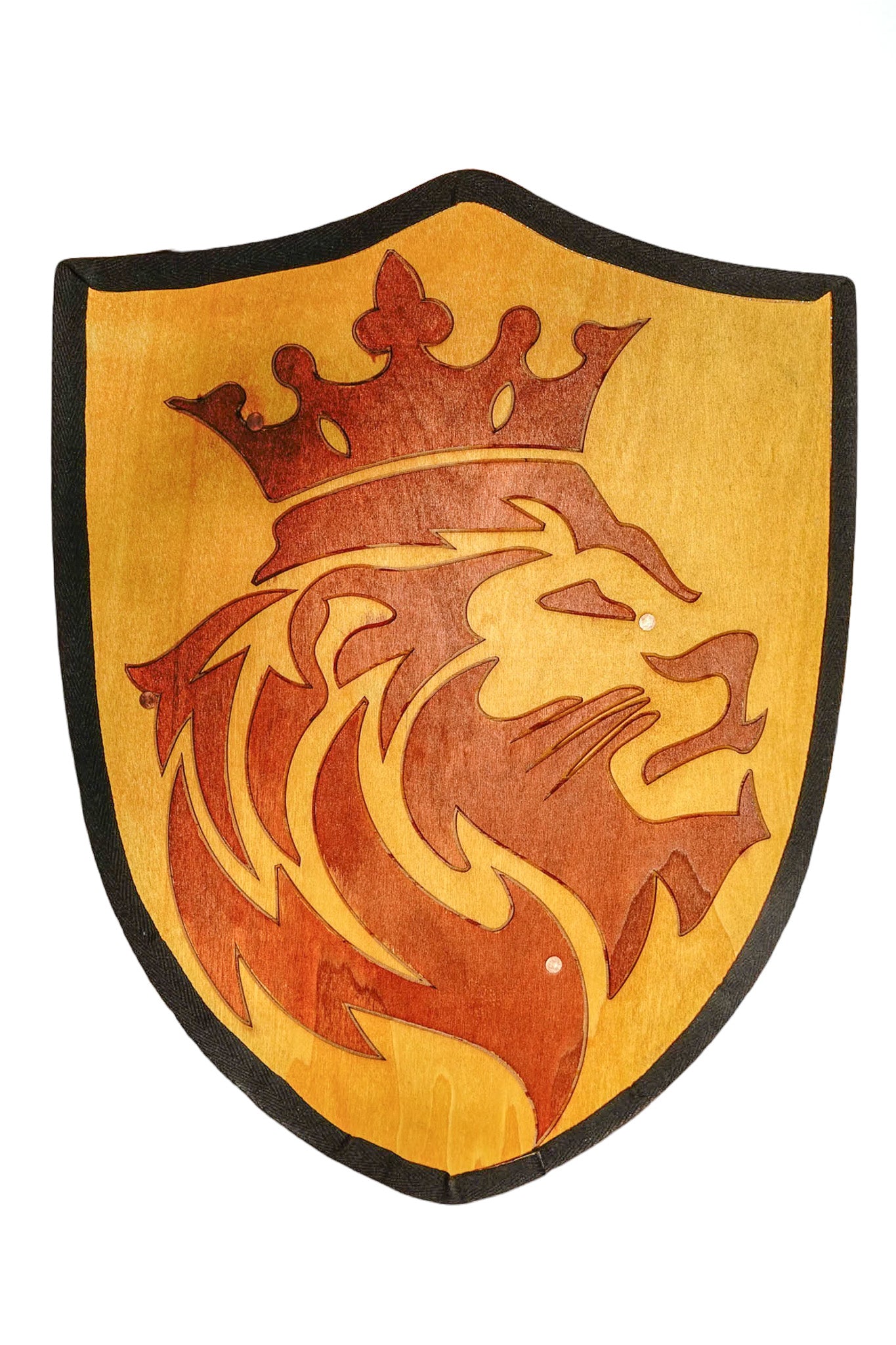 Handmade 18" Lion Heater Shield For Costume for Play or Wall Art