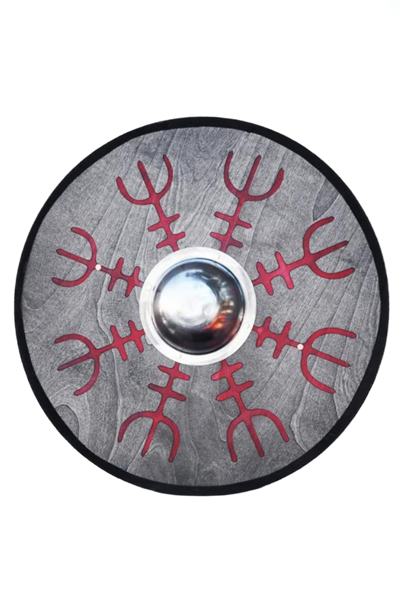 Laser Engraved 19" Toy Shield with Steel Umbo